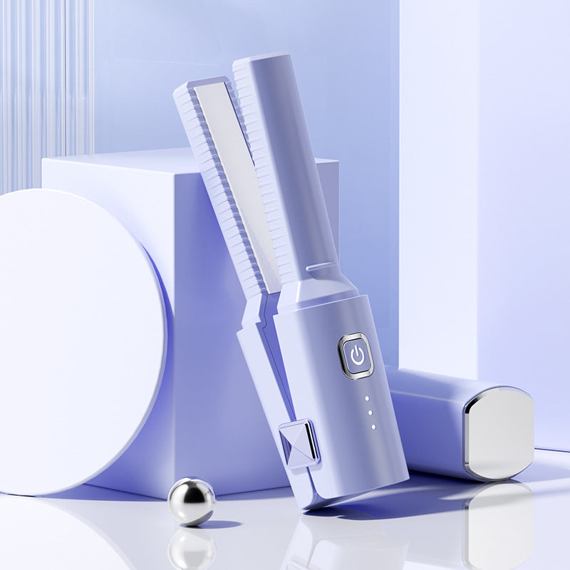 Dual-purpose Mini Portable Straight Hair Curl