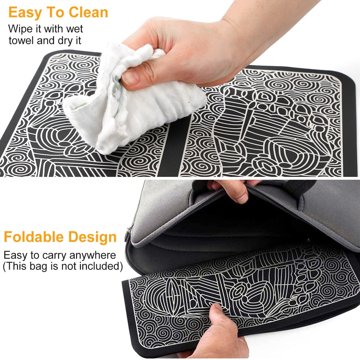 Electric Foot Stimulator Massager Pad