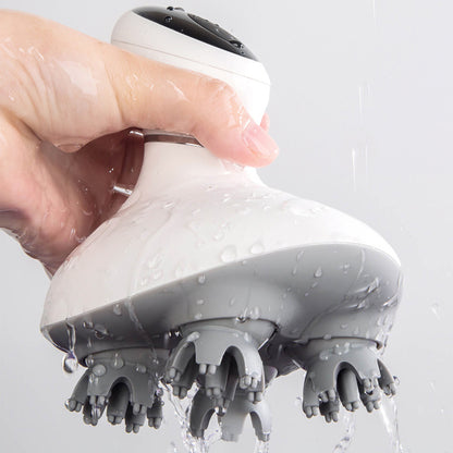Rechargeable Waterproof Electric Scalp Massager