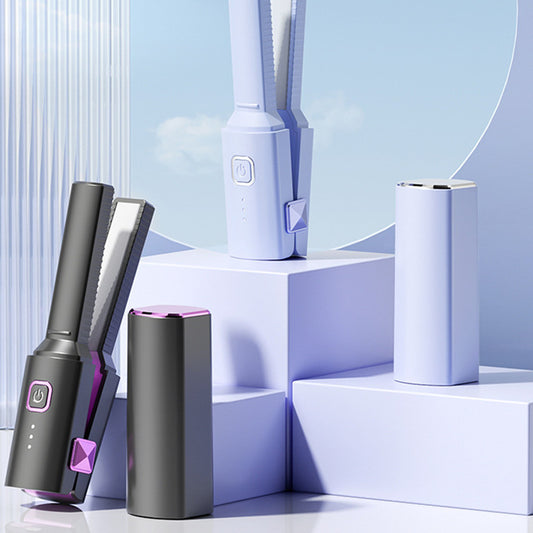 Dual-purpose Mini Portable Straight Hair Curl