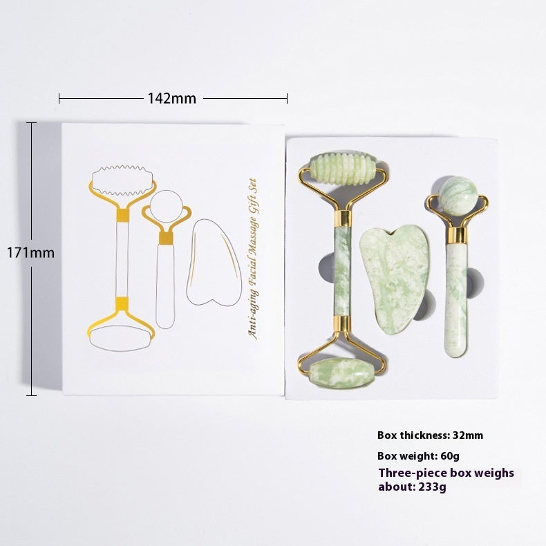 Beauty Jade Scraping Board Device Set
