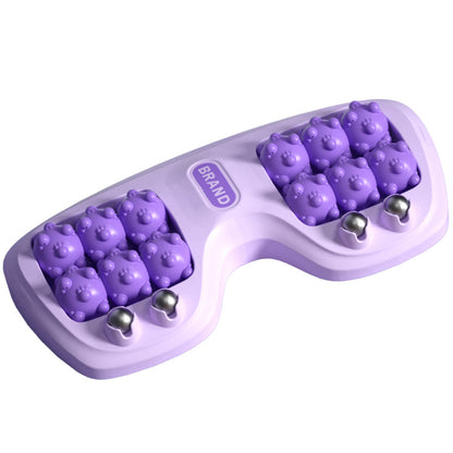 Portable Double Foot Massage Roller