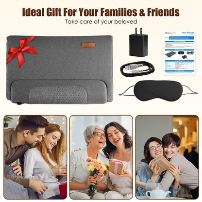 Ergonomic Heating Neck Massager Pillow With 3-Level