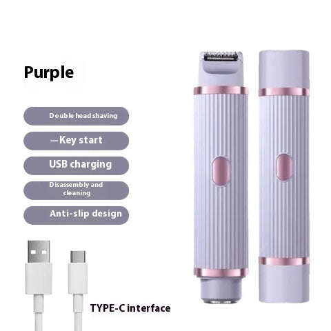 Women's Double-Headed Electric Body Shaver