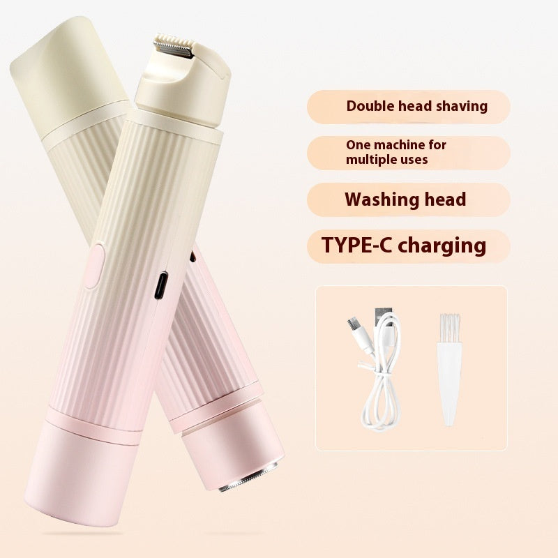 Women's Double-Headed Electric Body Shaver