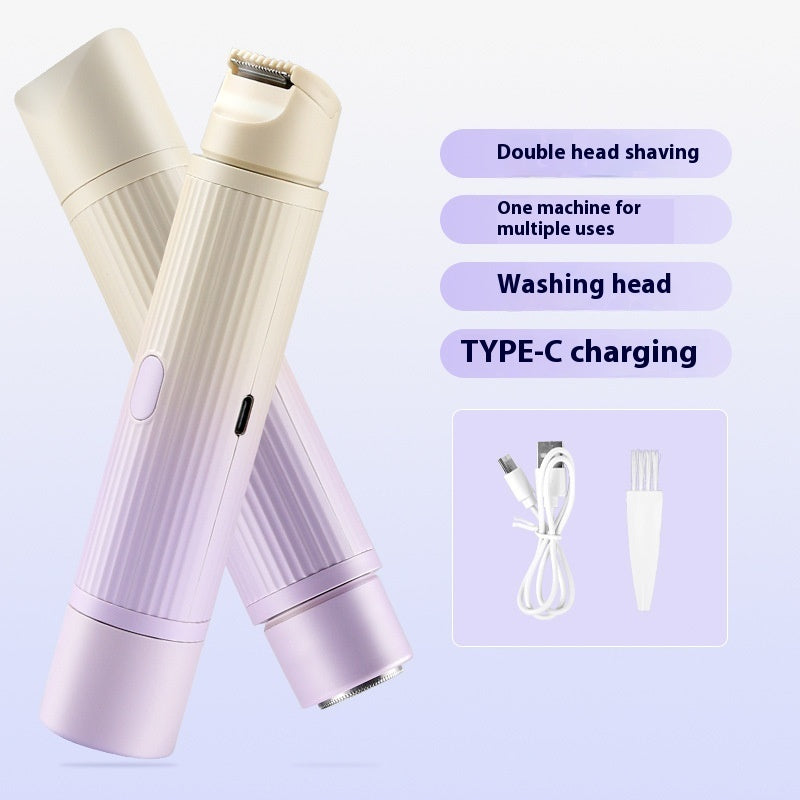 Women's Double-Headed Electric Body Shaver