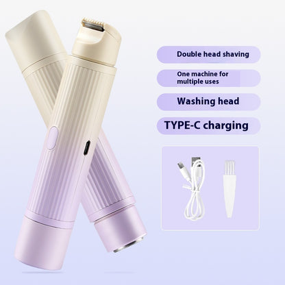 Women's Double-Headed Electric Body Shaver