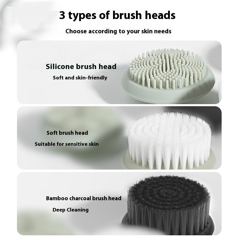 Silicone Electric Facial Cleaner Beauty Instrument