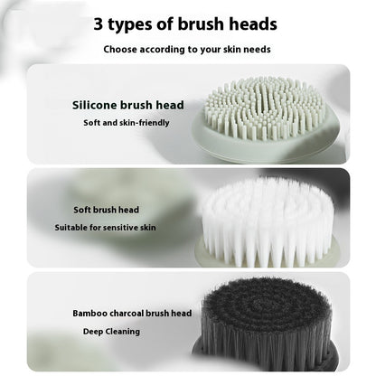 Silicone Electric Facial Cleaner Beauty Instrument