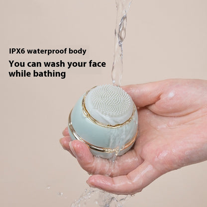 Silicone Electric Facial Cleaner Beauty Instrument