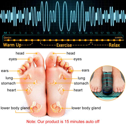 Electric Foot Stimulator Massager Pad