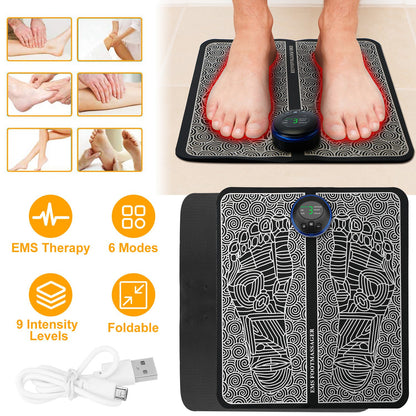 Electric Foot Stimulator Massager Pad