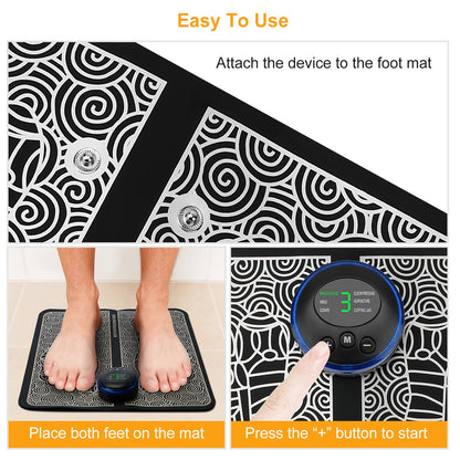 Electric Foot Stimulator Massager Pad