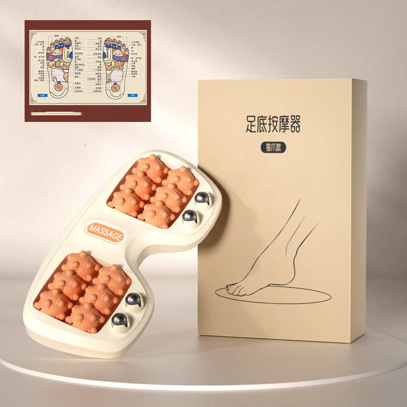 Portable Double Foot Massage Roller
