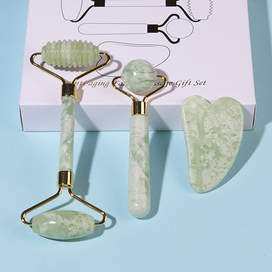 Beauty Jade Scraping Board Device Set
