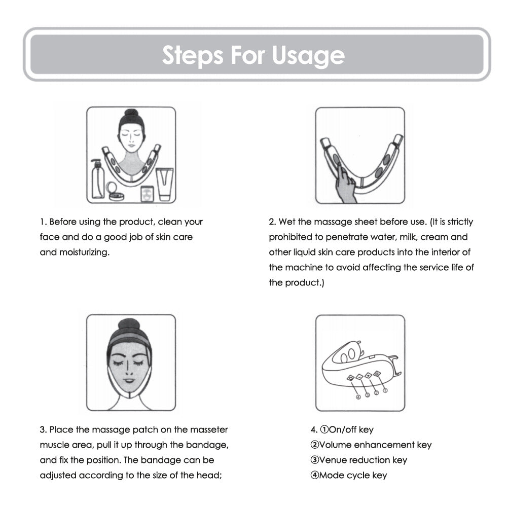 Micro-Current Facial Lifting and Tightening Massager