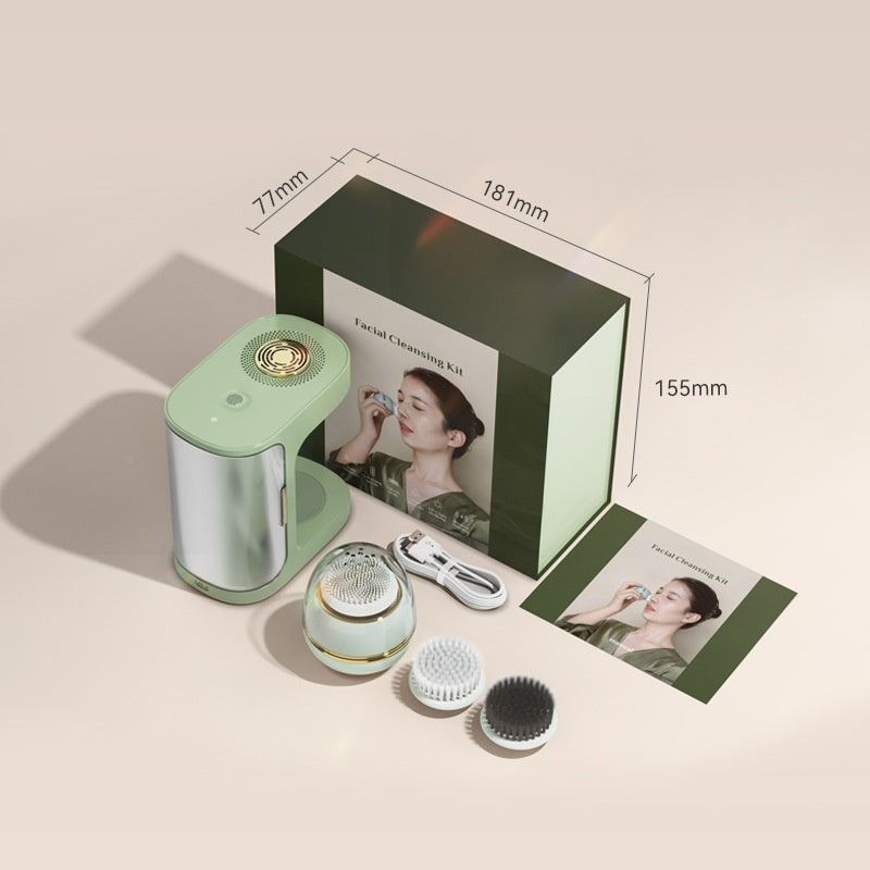 Silicone Electric Facial Cleaner Beauty Instrument