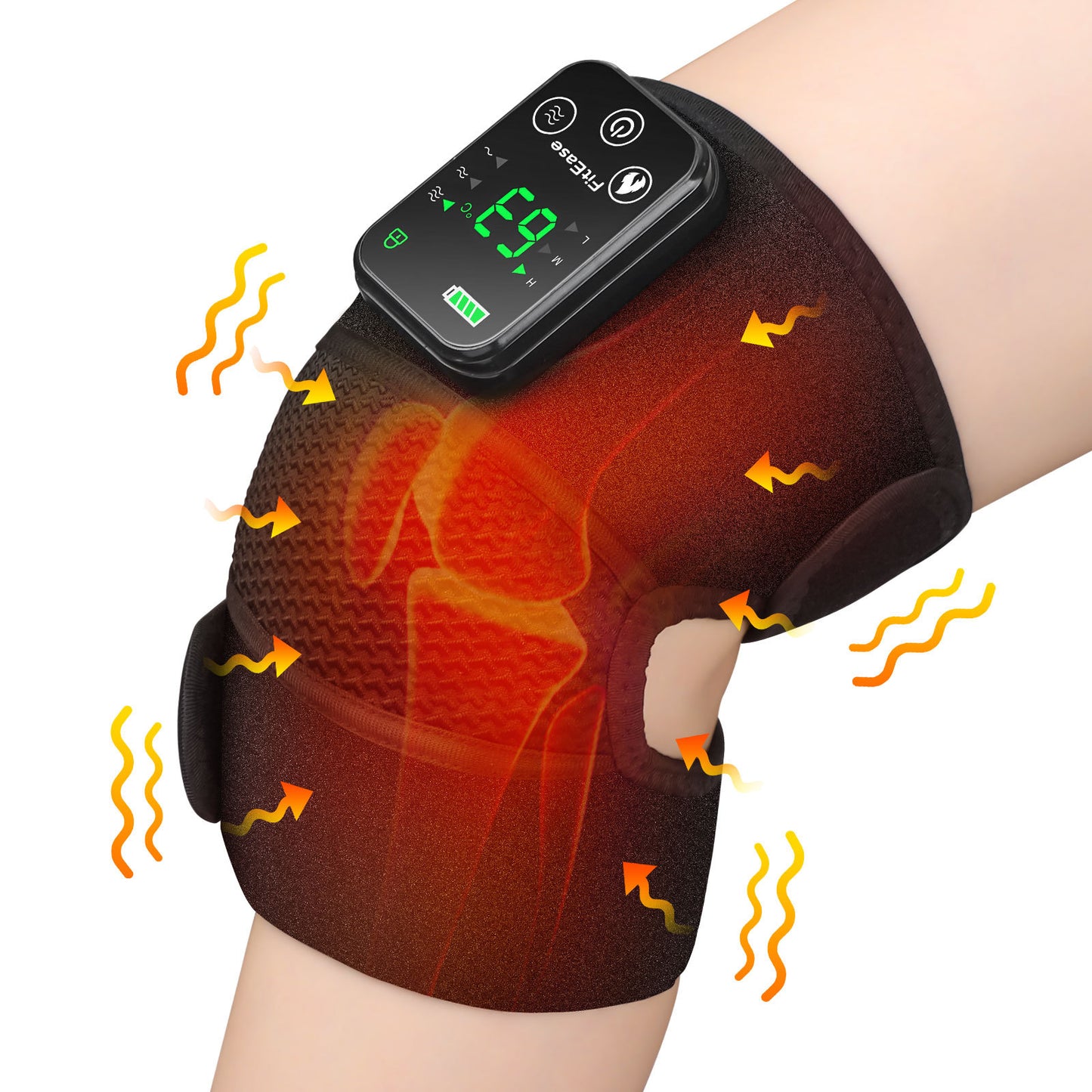 Intelligent Heating Vibration Knee Massage Pad