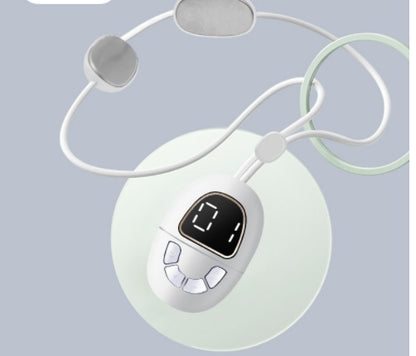 Mini Pulse Hot Compress Hanging Neck Massager