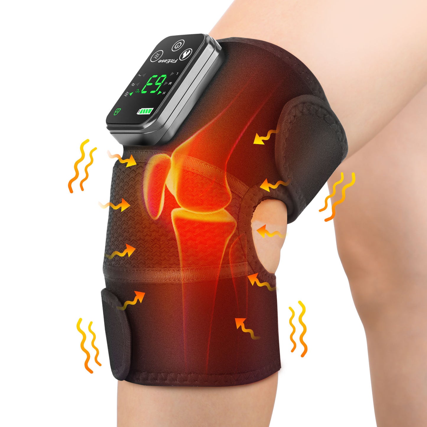 Intelligent Heating Vibration Knee Massage Pad