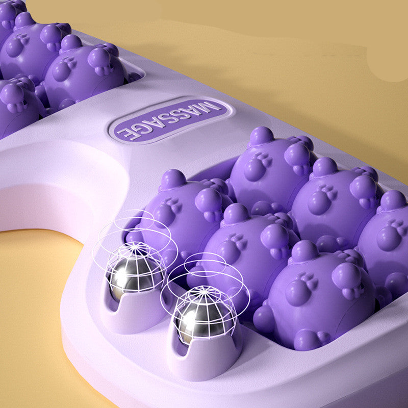 Portable Double Foot Massage Roller