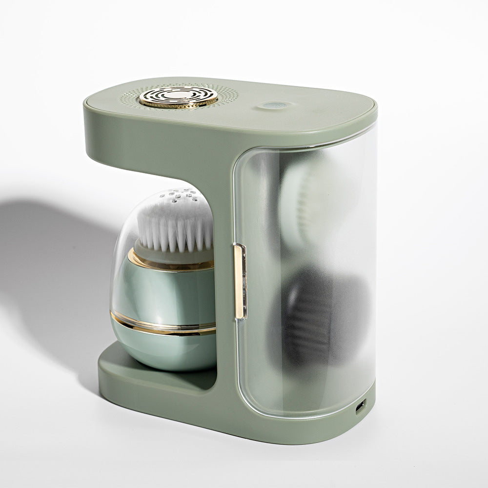 Silicone Electric Facial Cleaner Beauty Instrument